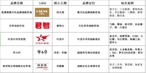 中国五大著名的战略咨询公司排名